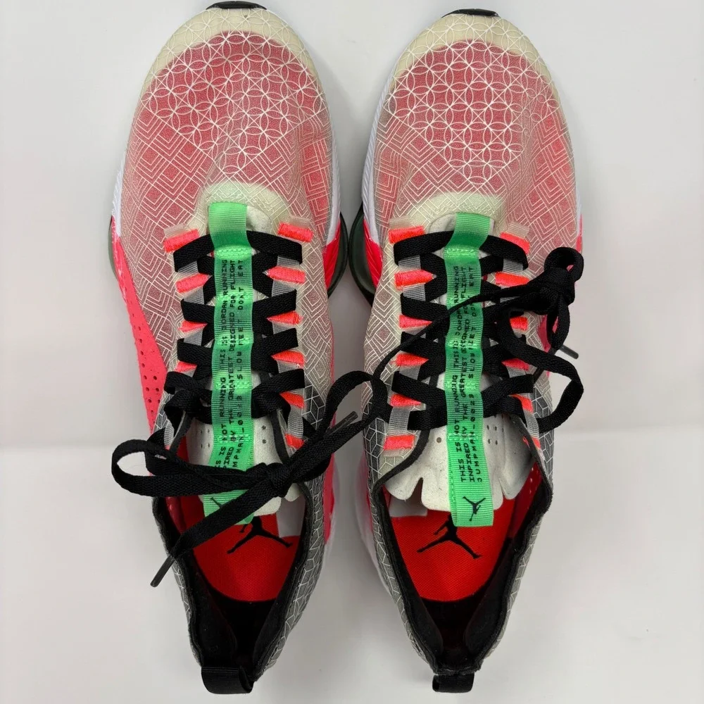 Jordan Air Zoom Renegade Men's Size 11.5 White Infrared Running Shoes CJ5383-002